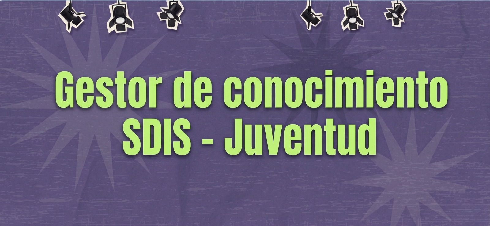 Gestor de conocimiento - SDIS Juventud